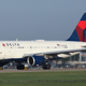 Delta Air Lines A319 at Austin-Bergstrom Airport (Tim Shaffer)
